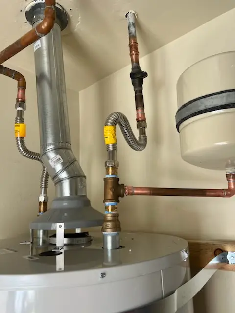 Water heater installation and plumbing repair in Yankton